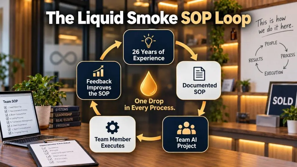 Liquid smoke SOP framework for a real estate team